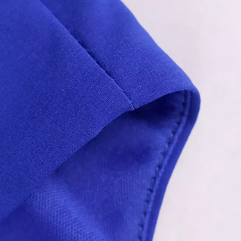 Corset femme à bretelles Bleu